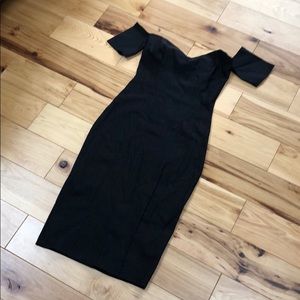 One In A Million Off Shoulder Dress - Black
L